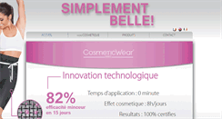 Desktop Screenshot of cosmeticwear.com